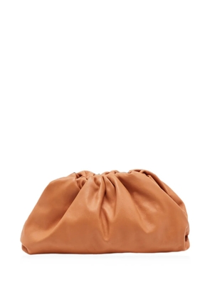 Bottega Veneta Pre-Owned The Pouch gathered clutch bag - Brown