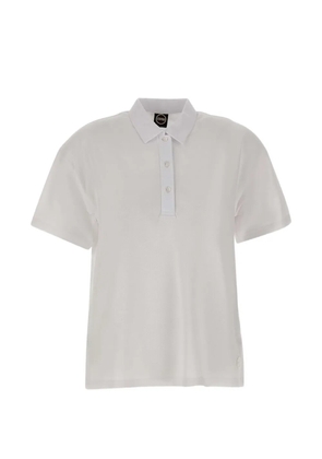 Colmar piqué side-slit polo top - White