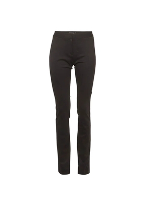 Just Cavalli Vintage stretch-knit trousers - Black