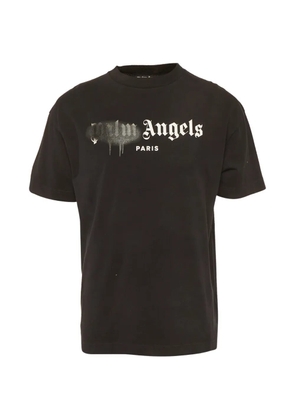 Palm Angels sprayed logo T-shirt - Black