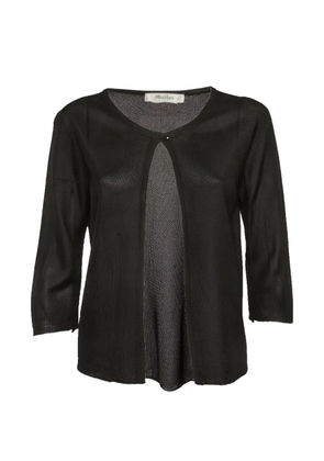 Max Mara fine-knit cardigan - Black