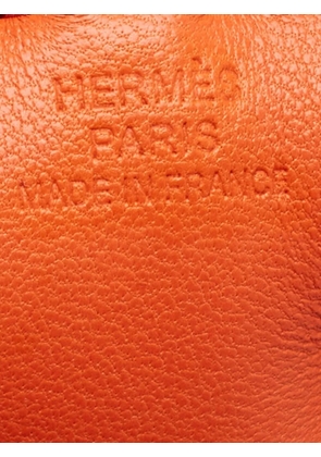 Hermès Pre-Owned Budy leather bag charm - Orange