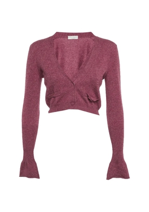 Brunello Cucinelli cropped cashmere cardigan - Pink