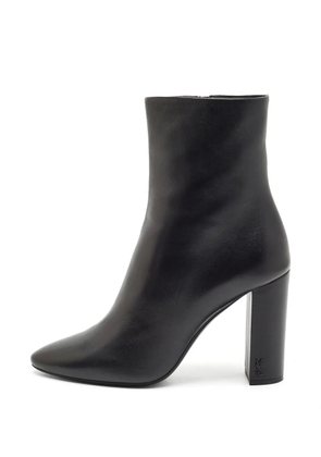 Saint Laurent Pre-Owned Lou ankle boots - Black