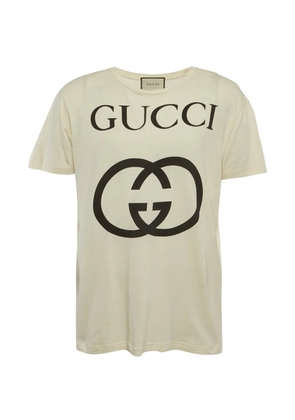 Gucci Pre-Owned Interlocking G T-shirt - Neutrals