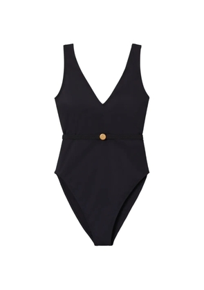 Tory Burch belted swimsuit - Black