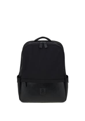 Boggi Milano logo-patch backpack - Black