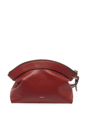 Furla Erica leather clutch bag - Red