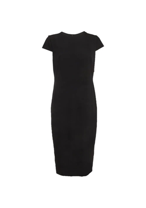Max Mara short-sleeve midi dress - Black