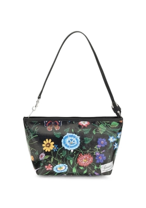 Gucci small Lady Lunetta Flora-print tote bag - Black