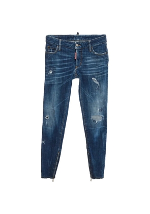 DSQUARED2 distressed skinny jeans - Blue