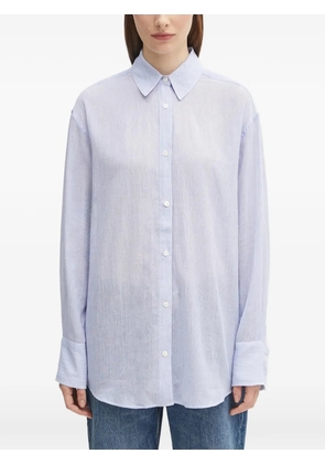ANINE BING long-sleeve button-up shirt - Blue