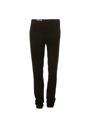 Jil Sander Pre-Owned straight-leg trousers - Black