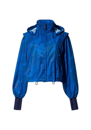 Perfect Moment houndstooth blouson jacket - Blue