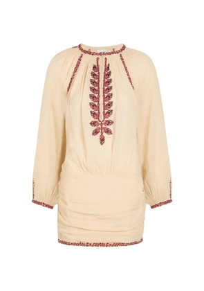 ISABEL MARANT Ludy mini dress - Neutrals