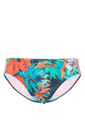 Orlebar Brown floral print swim trunks - Orange