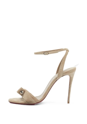 Christian Louboutin Pre-Owned Umberta studded sandals - Neutrals