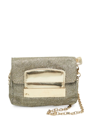 Jimmy Choo Pre-Owned Caro chain-strap shoulder bag - Gold