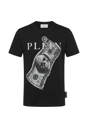 Philipp Plein jersey T-shirt Dollar - Black