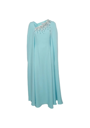 Anatomie bead-embellished maxi dress - Blue