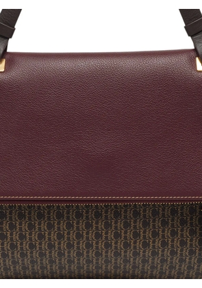 Carolina Herrera Vintage monogram top-handle tote bag - Red