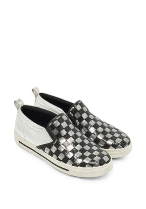 Marc Jacobs Vintage Mercer sequin-embellished sneakers - Silver