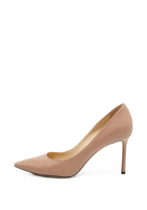Jimmy Choo Pre-Owned Romy point-toe heeled pumps - Neutrals
