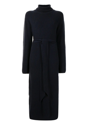 Nanushka Canaan belted knitted dress - Blue