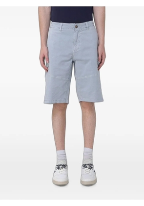 Blauer stretch-cotton cargo shorts - Grey