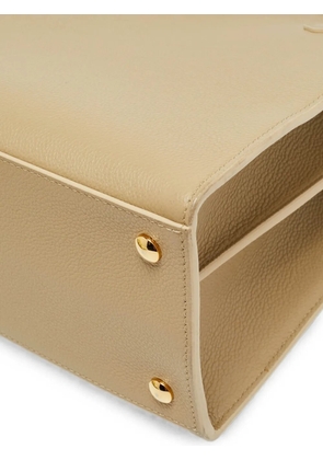Burberry Pre-Owned Title leather tote bag - Neutrals