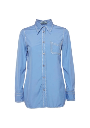 Prada Pre-Owned cotton long-sleeve shirt - Blue