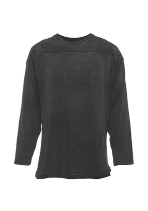 Maison Martin Margiela Pre-Owned logo-print crew-neck sweatshirt - Grey