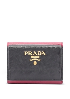 Prada Pre-Owned 2010s Saffiano leather trifold wallet - Red