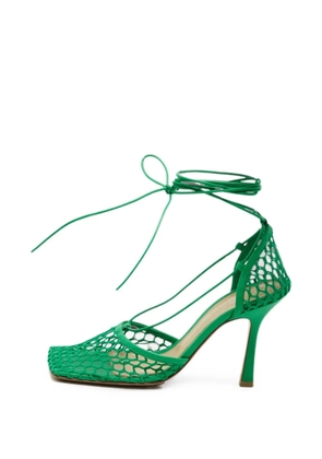 Bottega Veneta Pre-Owned Stretch mesh sandals - Green