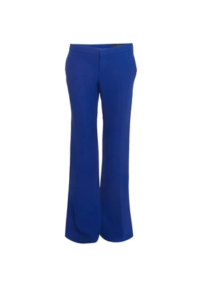 Gucci Pre-Owned crepe straight-leg trousers - Blue