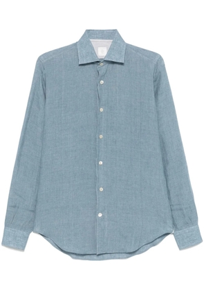 Eleventy linen shirt - Blue