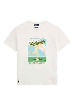 Polo Ralph Lauren x Wimbledon graphic-print T-shirt - White