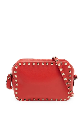 Valentino Garavani Pre-Owned Rockstud leather cross body bag - Red