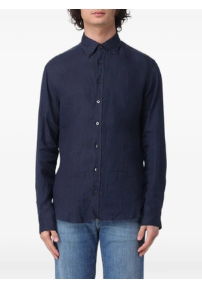 Colmar button-down linen shirt - Blue