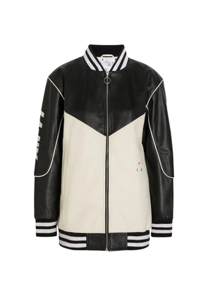 AN-Y1 Racing Formula leather jacket - Black