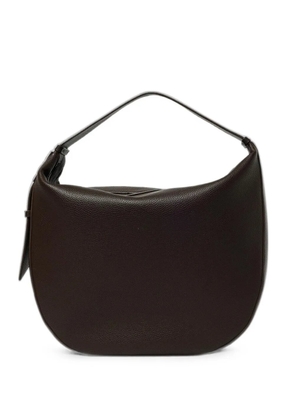Armani Exchange grained shoulder bag - Brown