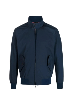 Baracuta funnel-neck raglan-sleeve jacket - Blue