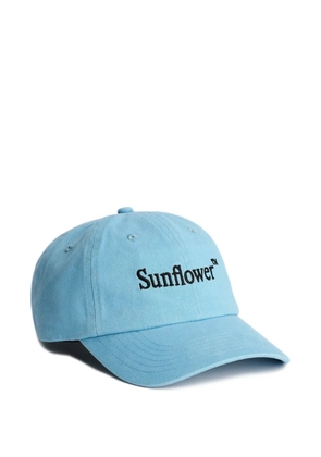 Sunflower embroidered logo cap - Blue