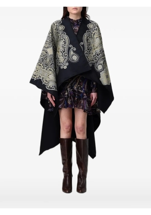 ETRO Paisley-print coat - Black