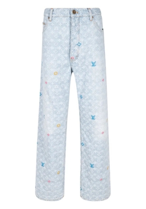 Louis Vuitton Pre-Owned x Tyler the Creator Monogram denim pants - Blue