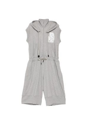 Dsm - Dover Street Market x Kei Ninomiya hooded playsuit - Grey
