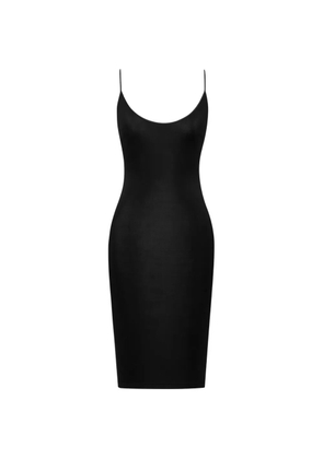 Saint Laurent Cassandre open-back dress - Black