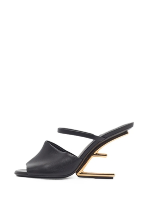 Fendi Pre-Owned First leather sandals - Black