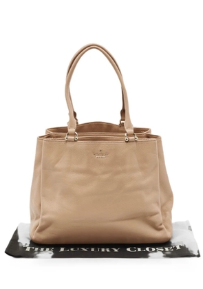 Kate Spade Lombard Street Neve leather tote bag - Neutrals