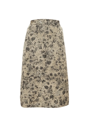 Weekend Max Mara floral-print midi skirt - Neutrals